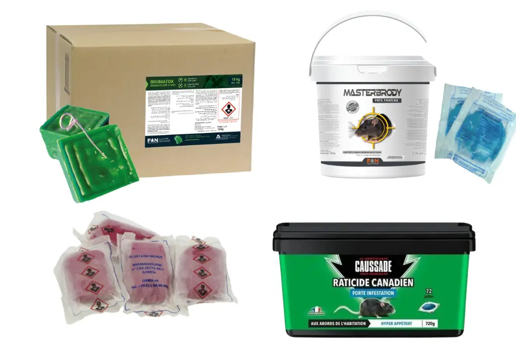 Pâte très efficace contre les rongeurs