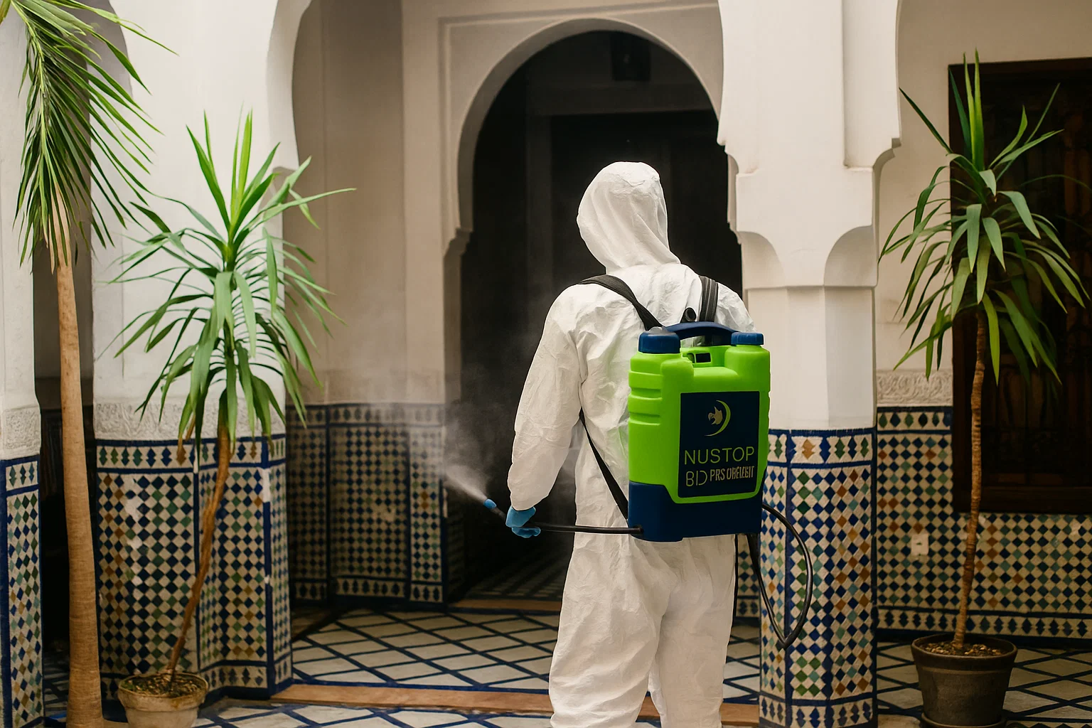 Intervention anti-nuisibles pour les riads et hôtels au Maroc